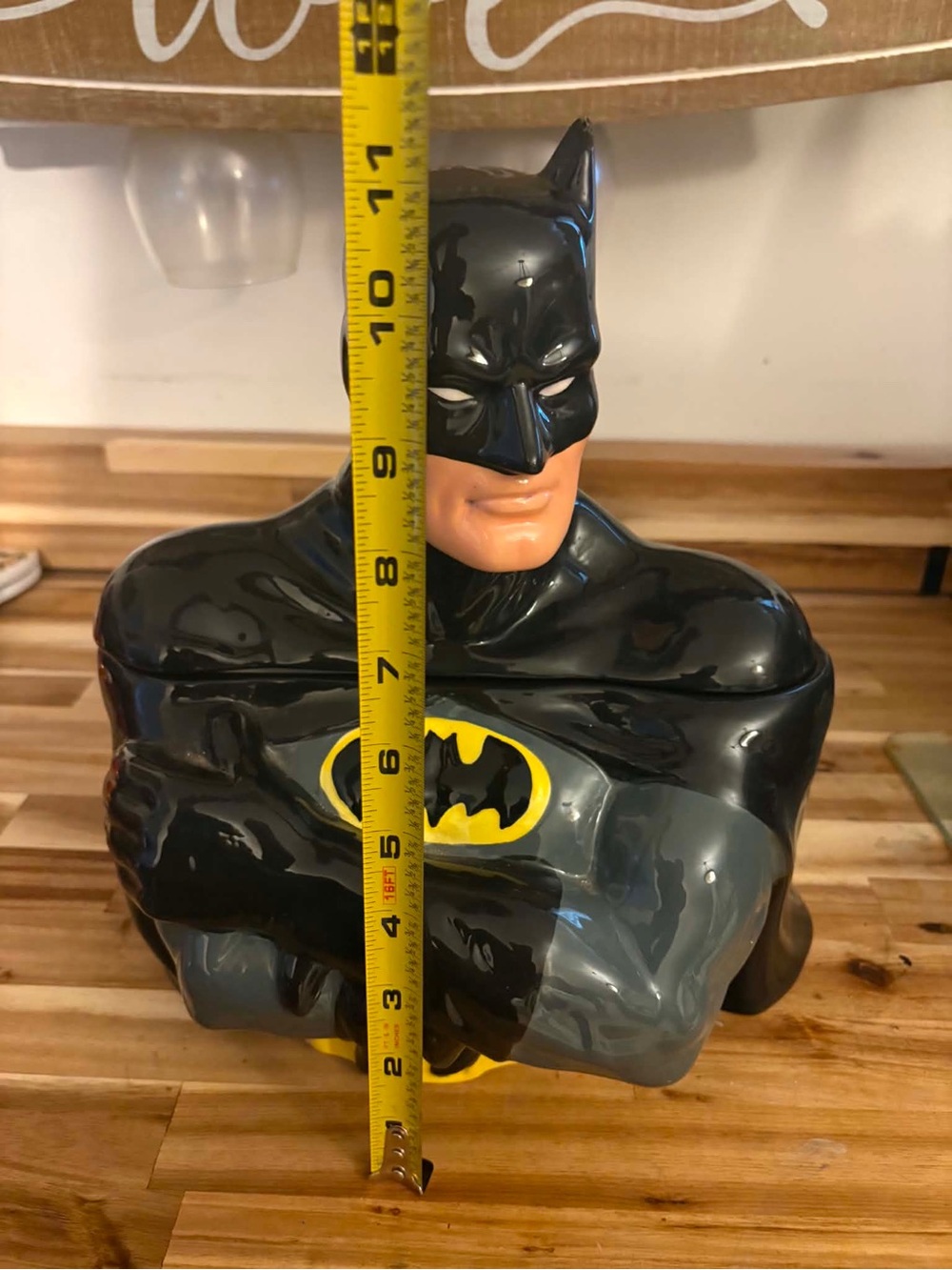 Limited edition Batman Ceramic Bust Cookie Jar - Black/Gray